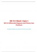 NR 511 FNP Capstone Practicum and Intensive Final exam Rated AQuestions and Answers20232024