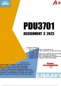 PDU3701 BUNDLE 2023