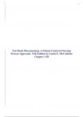 Test Bank Pharmacology A Patient-Centered Nursing Process Approach, 11th Edition by Linda E. McCuistion Chapter 1-58