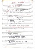 Ncert class 11 biology notes ch 3