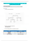 BIO250L Lab 8 Identifying an Unknown Organism-with 100% verified solutions-2023-2024