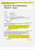 NURS 6521 BUNDLE  Advanced Pharmacology-Final and Midterm Exams plus weekly Assignments  AND DICSUSSIONS WITH  QUESTIONS AND CORRECT ANSWERS