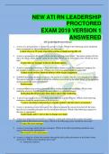 ATI EXAMS WITH NEW ATI RN LEADERSHIP PROCTORED EXAM,FUNDAMENTALS PROCTORED ATI EXAM,ATI PN Comprehensive Predictor Form A ,B & C,ATI COMPREHENSIVE EXIT,RN ATI Capstone Adult Medical Surgical 2 2023/2024