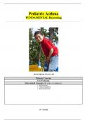 Pediatric Asthma FUNDAMENTAL Reasoning - Jared Johnson, 10 years old / Pediatric Asthma History of Present Problem: Jared Johnson is a 10 year-old African-American boy with a history of moderate persistent asthma