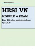 HESI VN MODULE 4 EXAM Exam Elaborations Questions and Answers (Graded A).pdf