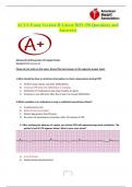 ACLS Exam Version B Latest 2023 (50 Questions and Answers)