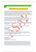 LEIK FNP Practice test Questions and answers-TestBank 2023