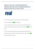 NEW!!! RN VATI COMPREHENSIVE PREDICTOR RN VATI COMPREHENSIVE PREDICTOR 2023 WITH NGN