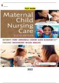 Perry's Maternal Child Nursing Care, 6Ed.by Shannon Perry, Marilyn Hockenberry, Deitra Lowdermilk, David Wilson, Kathryn Rhodes Alden and Mary Catherine Cashion-| TEST BANK | COMPLETE & ELABORATED