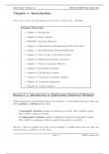 Applied multivariate statistics 