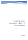 Algemene cel en weefselleer DEEL CYTOLOGIE