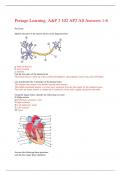 Portage Learning A&P 2 102 AP2 All Answers 1-6