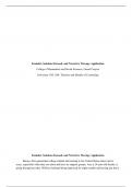 CNL 500 Topic 7 Assignment: Feminist, Solution-Focused, and Narrative Therapy Application (Obj. 7.1 and 7.2)