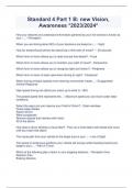 Standard 4 Part 1 B: new Vision, Awareness *2023/2024*  How you interpret and understand information gathered by your five senses is known as your ..... - Perception  When you are driving about 90% of your decisions are based on..... - Sight  How far ahea