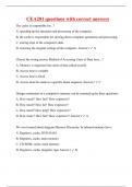 CEA201 questions with correct answers