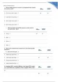  WGU BIOCHEMISTRY C785/ WGU C787  PRE-ASSESSMENT: BIOCHEMISTRY PJEO GRADED A+