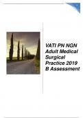 VATI PN NGN Adult Medical Surgical Practice 2019 B Assessment Updated 2023