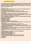 VTNE Practice Test (A) 1. Which type of suture material is more likely to "wick" fluid along it therefore, should be be used in a contaminated environment?: Braided polyglactin 910 2. How many grams of sodium chloride should be dissolved in 1.5L of 