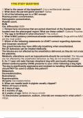 VTNE Study Questions 1. What is the cause of hip dysplasia?: It is a multifactorial disease. 2. What does the parotid gland secrete?: Saliva 3. All of the following are in a CBC except: Plasma protein concentration, Hemoglobin concentration