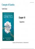 Chapter 19 - Epigentic Regulation