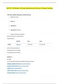 MATH 110 Module 10 Exam Questions and Answers- Portage Learning. questions and answers} (2022/2023) (verified answers)