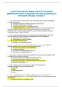 2023 ATI FUNDAMENTALS PROCTORED RETAKE EXAM 2 VERSIONS EACH WITH 70 QUESTIONS AND NGN QUESTIONS 2019 UPDATED0N JUNE 2023  GRADED A+   1.	A nurse is planning care for a group of clients. Which of the following tasks should the nurse delegate to an assistiv