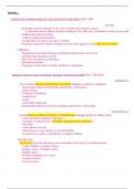  MEDSURG 2 NUR 265 EXAM 1 STUDY GUIDE.