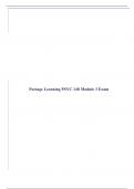 Portage Learning PSYC 140 Module 3 Exam