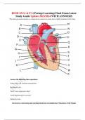 BIOD 151/A & P 2 (Portage Learning) Final Exam Latest  Study Guide Update 2023/2024 WITH ANSWERS