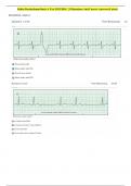 Relias Dysrhythmia Basic A Test 2024/2025 _35 Questions And Correct Answers (Latest)