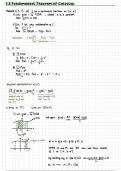 Fundamental Theorem of Calculus