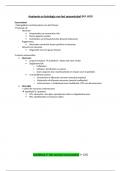 Samenvatting -  Orgaanfysiologie En Pathofysiologie 1 (Anatomie en fysiologie van het zenuwstelsel 16/20!!)