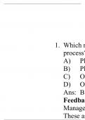 Chapter 2 test bank summary