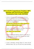 NGN ATI PN Comprehensive Predictor 100% Questions and AnswersLatest Updated Examination Study Guide 2023/2024