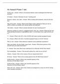 Air Assault Phase 1 Test Benning National Guard WTU/(Aircraft Orientation)Air Assault Phase 1 Study Guide March 2023/ Air Assault Phase 1 Homework Study Guide/Air Assault phase 1 test review/Air Assault Phase 1(West Point)/Air Assault Phase 1 Written Test