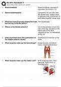 GCU Bio 201L Quiz/Exam 3 (Answered) 2023