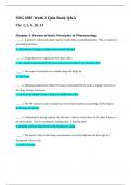 NSG 6005 Week 2 Quiz Bank Q&A.