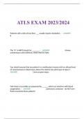 ATLS EXAM 2023/2024