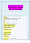 Dynatrace Associate Cert Updated Exam Questions with Correct Answers