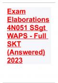 4N051 SSgt WAPS - Full SKT (with complete solutions)