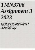 TMN3706 Assignment 3 2023 (588713)