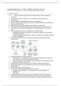 Biochemie 2 : hoofdstuk 9 : samenvatting