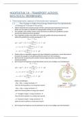 Biochemie 2 : hoofdstuk 19 : samenvatting