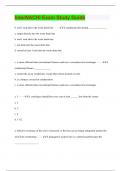 InterNACHI Exam Study Guide  | 238 Questions with 100% Correct Answers | Updated & Verified | 69 Pages