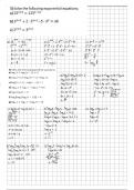 Mathematics Quiz questions with solved solutions. Exponential&Logarithmic Equations, Angles: Degrees&Radians