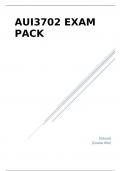 FAC2601 EXAM PACK