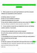 MERA Customer Service questions and answers} Latest 2023 - 2024 (verified answers)