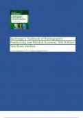 Bontrager's Textbook of Radiographic Positioning and Related Anatomy 10th Edition Test Bank Verified by John Lampignano (Author), Leslie E. Kendrick (Author)