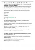 Neuro - Test Banks - Brunner & Suddarth's Textbook of Medical-Surgical Nursing 14e Chapter 65 – 70 Questions and Answers (2023) 240 Questions