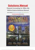 Financial Accounting for MBAs 8th Edition Easton Solutions Manual